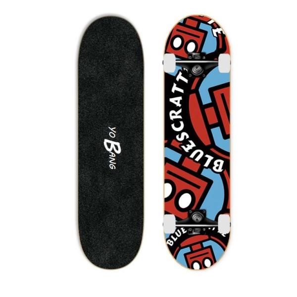 81cm Wooden Full Complete Skateboards Blank Deck Print Griptape OEM