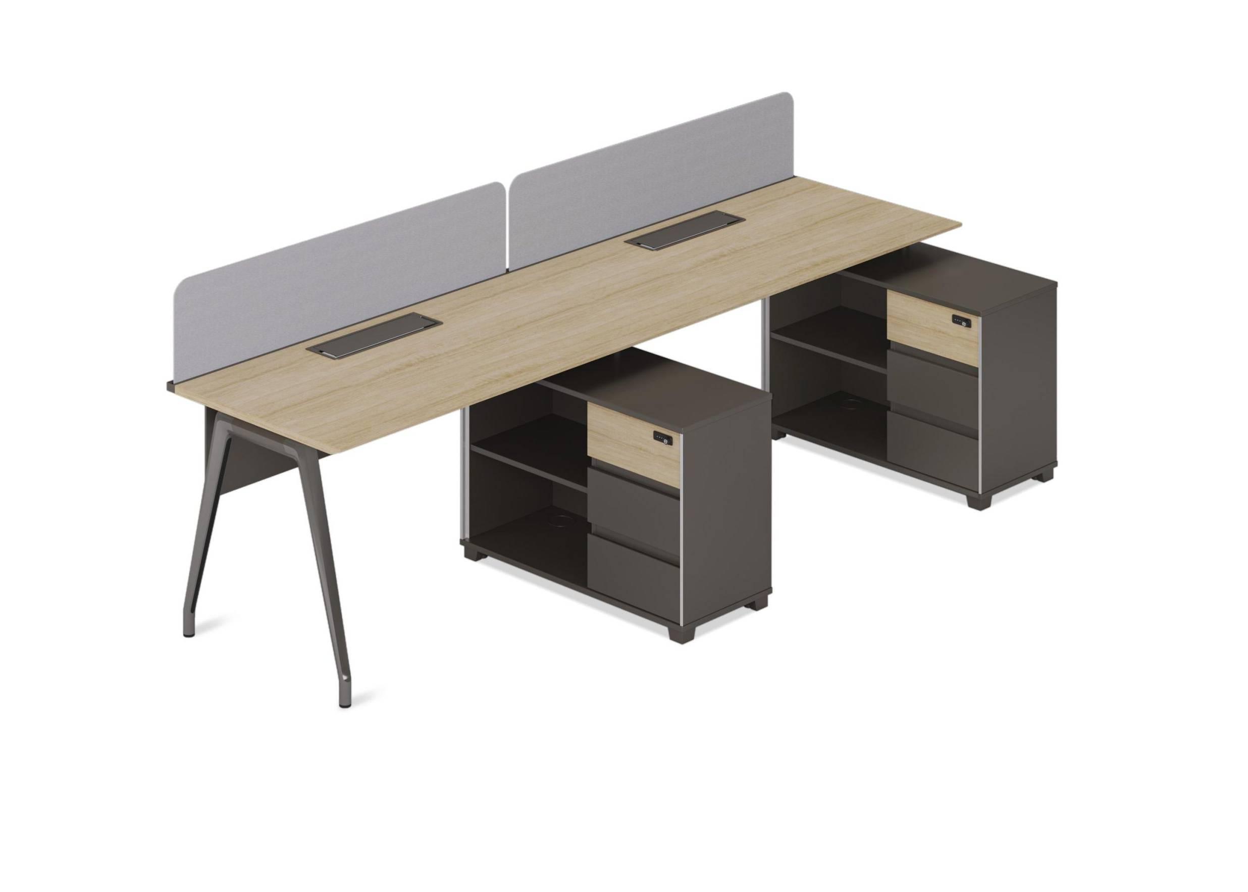 I Varna 2 Modular Workstations and Benches with W1879*D1770*H750(mm), W3800*D1480*H750(mm), and W2800*D1500*H750(mm) Dimensions