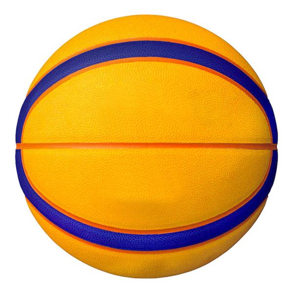 Recycled Odorless Rubber Bounce Ball Antiwear Basketballs For Camps