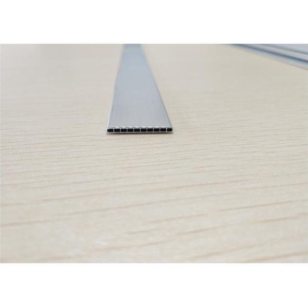 Auto Condenser Aluminum Spare Parts Extruded Channel Multi - Port Tube