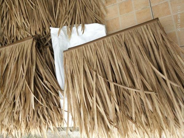 Artificial Synthetic Simulation Thatch Roof Material for Thatched Roof 500*500mm Size
