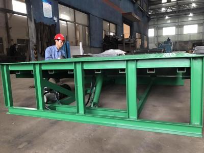 Stationary Hydraulic Dock Ramp DCQ6-0.7 Loading Capacity 6 Tons