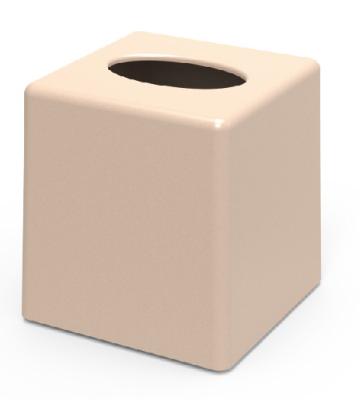 Eco Friendly Guestroom Accessories Tissue Box Smooth Surface