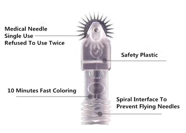 Permanent Makeup Tattoo Needle Sets Spiral Interface Gear Needle Independent Package