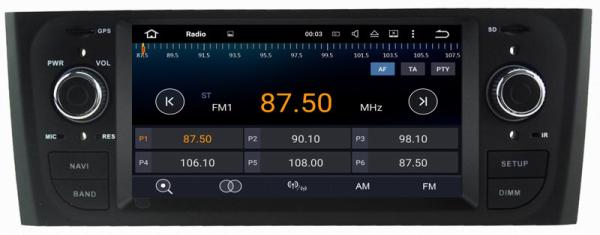 Ouchuangbo 6.1 inch car audio player multimedia android 7.1 for Fiat Punto with 1024*600 gps navi Bluetooth music SWC
