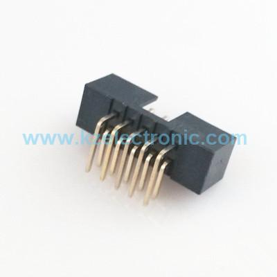 Right angle 2*5Pin male headers, 2.0mm pitch box header connector