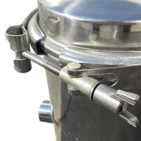 Filtre à sacs en acier inoxydable compact 25-350 Mircon Rating 1/4NPT Vent