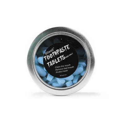 Dentes portáteis que claream o colutório Chewable do vegetariano sanitário do dentífrico das tabuletas