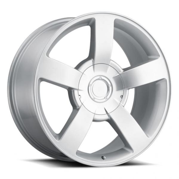 6x5.5 +30 Chevy Tahoe Replica Wheels Silver 22 Inch Rims For Chevy Silverado 1500 SS