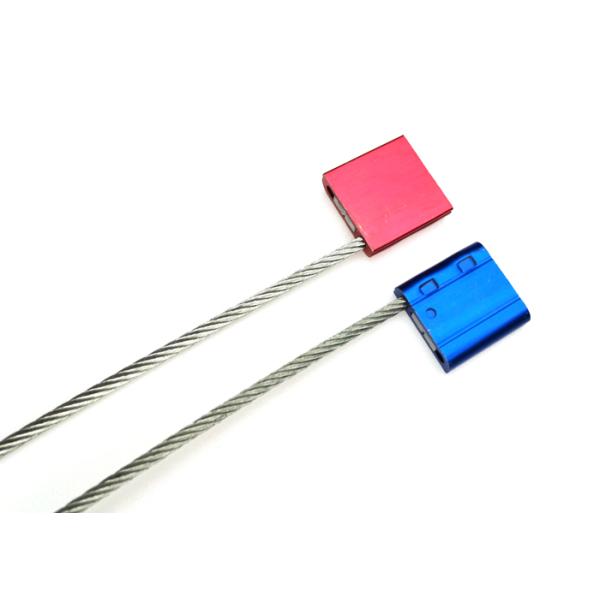 US-CC351 High Security Cable Seals Aluminium Alloy 3.5mm For Trucks