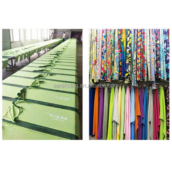 Custom Logo Polyester Microfiber Cooling Towel for Sports and Outdoor Activities