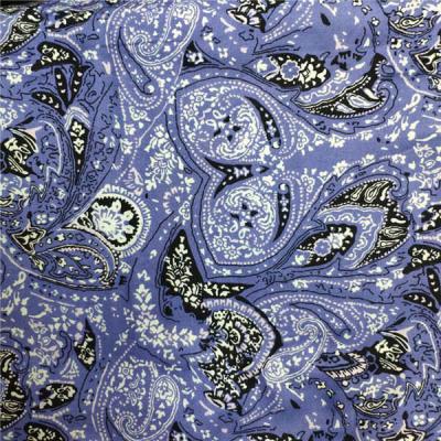 Women Dress Floral Rayon Fabric , 30X30 Yarn Count Rayon Apparel Fabric