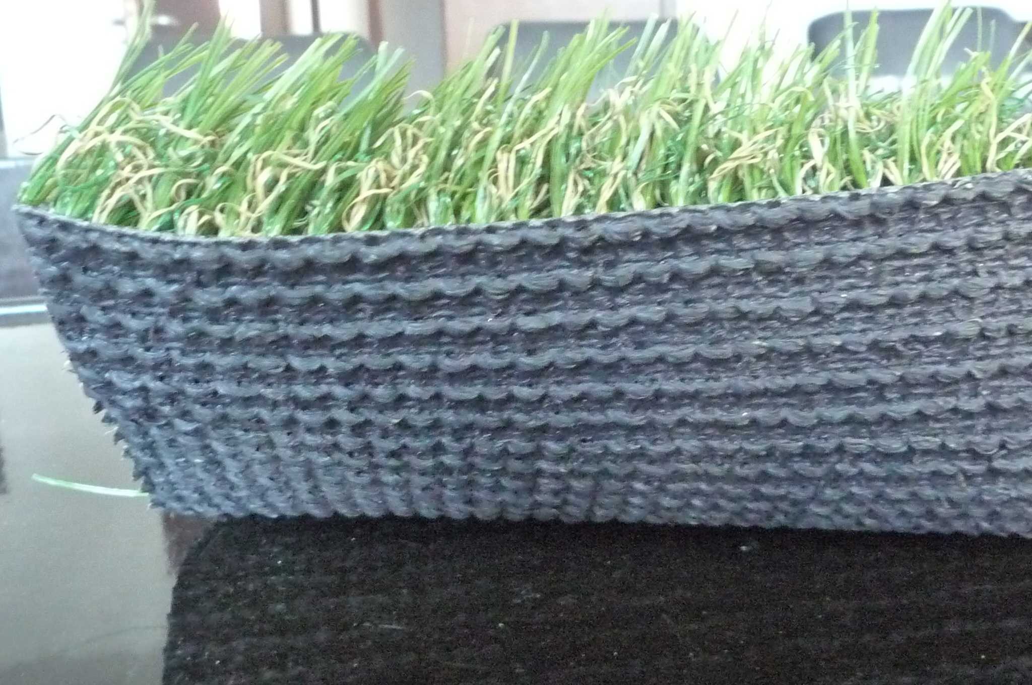11000dtex & 12800dtex Fake Garden Grass , Landscaping Artificial Turf For Decorative