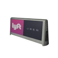 Côté supérieur P5mm de double d'affichage à LED de 3G 4G de taxi du toit LED de voiture polychrome du signe 600W