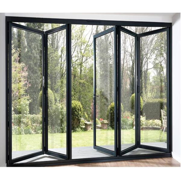Solid Anti Corrosion Powder Coating Aluminum Alloy Door Frame Tempered