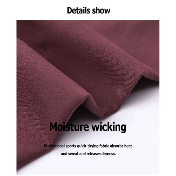 Размер 4 до 12 вспотели йога Wicking задыхаются шить карман Stretchable двойник встал на сторону зашкуренный