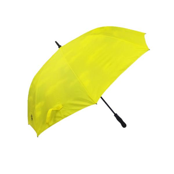 Sombrinhas de golfe à prova de vento premium com durabilidade aumentada de camada dupla