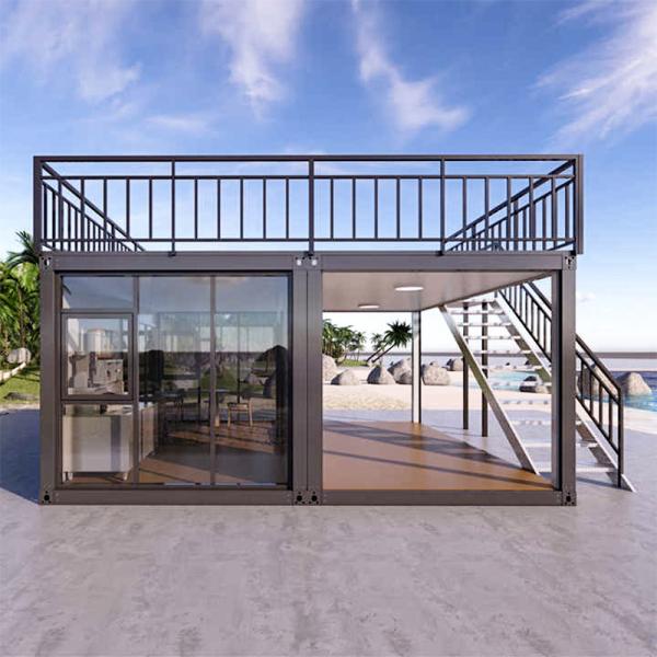 Fully Customized Prefabricated Living Container Home House for Holiday Hotel Cabins