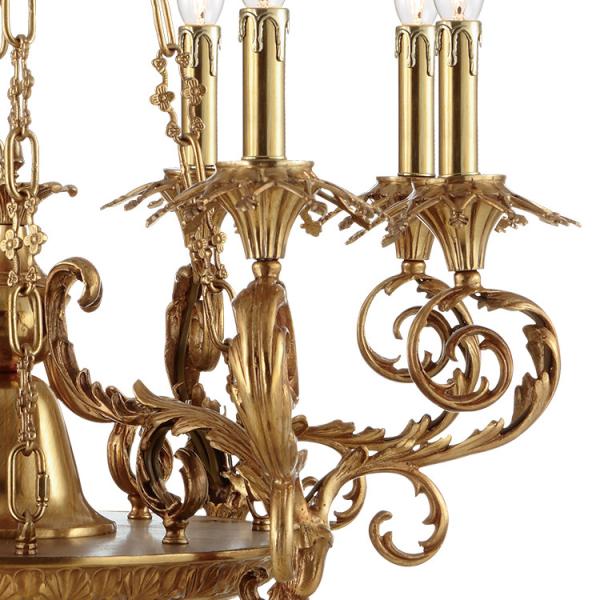 Antique solid brass chandelier Lighting Fixtures Indoor home (WH-PC-17)
