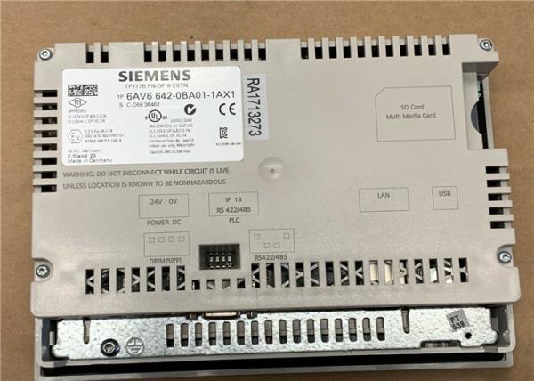 6AV6642-0BA01-1AX1 novo e original SIMATIC TP177B 6 projeção a cores de PN/DP STN 256