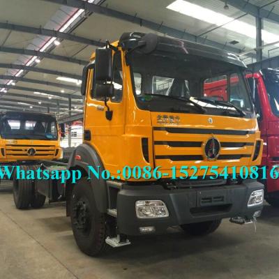 caminhão resistente de 2638 380hp Beiben, movimentação da mão do caminhão da carga do veículo com rodas 6x4 dez opcional
