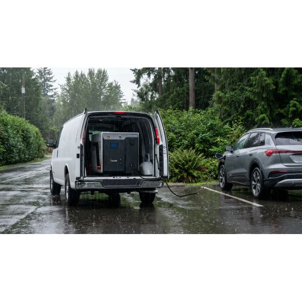 60KW Mobile EV Charging 170A（CCS1/CCS2） Designed For Installation On Box-type Light Trucks, Vans, Or Trailer Platforms