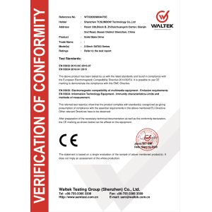 Shenzhen TCsunbow Technology Co.,Ltd. Certifications
