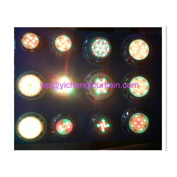 12w - 81w Led Underwater Swimming Pool Lights Blue Color Ring Diameter 300mm