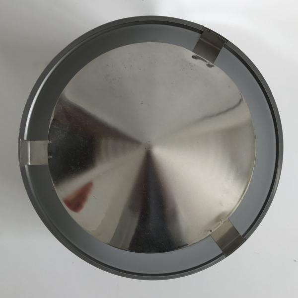 Silvery Chimney Flue Rain Caps , 6 Inch Stove Pipe Rain Cap Non Fuel Limitation