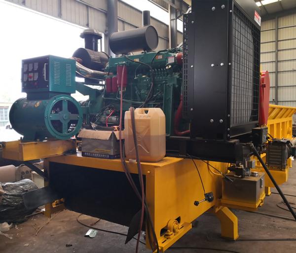 Triturador de madeira diesel da pálete da retalhadora da raspadora do cilindro 400HP, preço de madeira da máquina da retalhadora