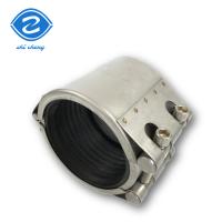 Steam Hot Water Pipe Repair Clamp With Neoprene Seal Ring Stainless Steel 3 Inch 4 Inch 6 Inch