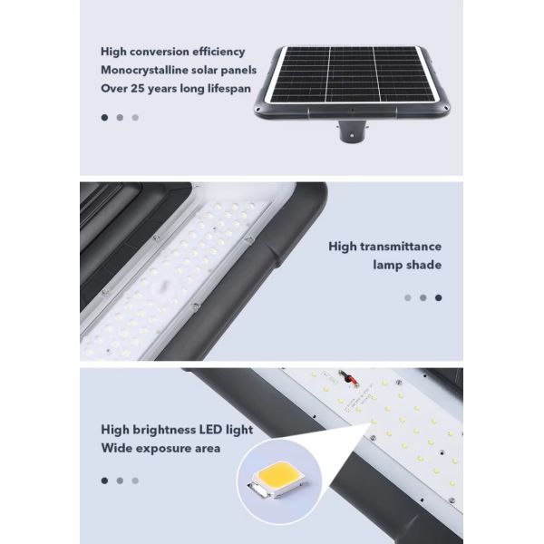 Heavy-Duty Solar Garden Lights Motion-Activated IP65 Waterproof Solar Lighting for Garden
