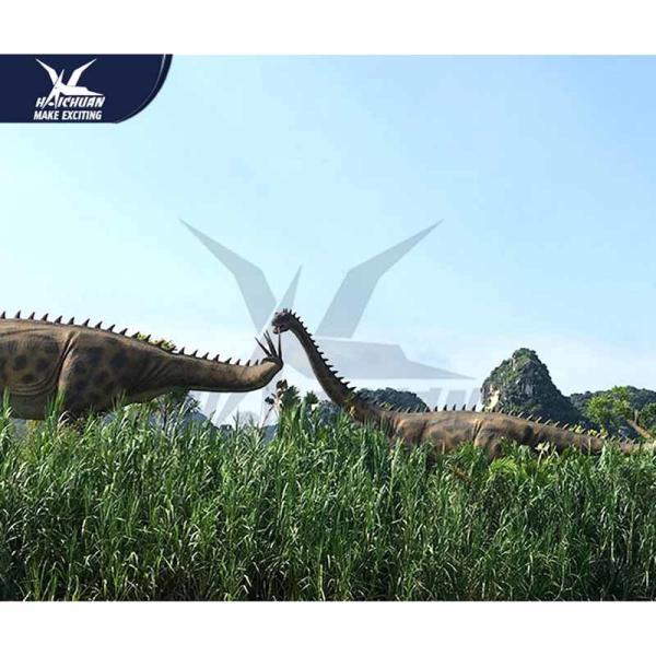 Alive Realistic Dinosaur Models Tail Movement In Coin Operated For Exhibition