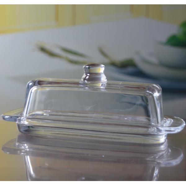 Плиты заряжателя торта прямоугольника стеклянные с крышкой