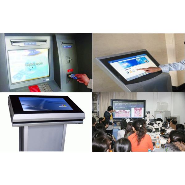 500nits  RGB/LVDS 7'' 800x480 Open Frame LCD Monitor with 4mm Capacitive Touch