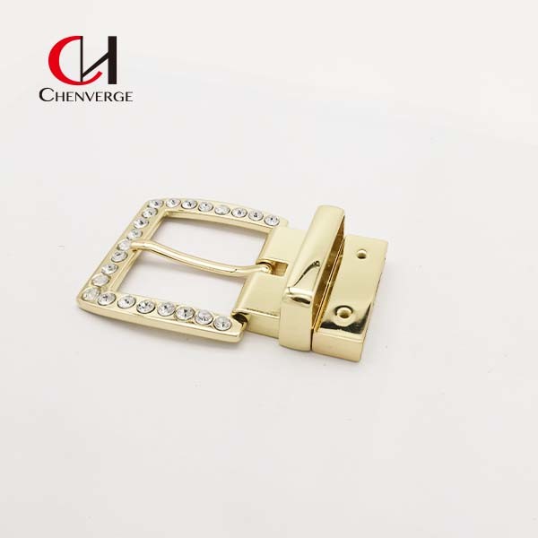 Antirust Gold Reversible Belt Buckles Anti Corrosion Durable