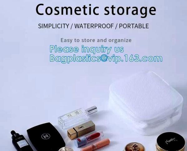 Frosted EVA Cosmetic Tote Bag Travel Toiletries Bags Waterproof Makeup Organizer Pouches With Handle