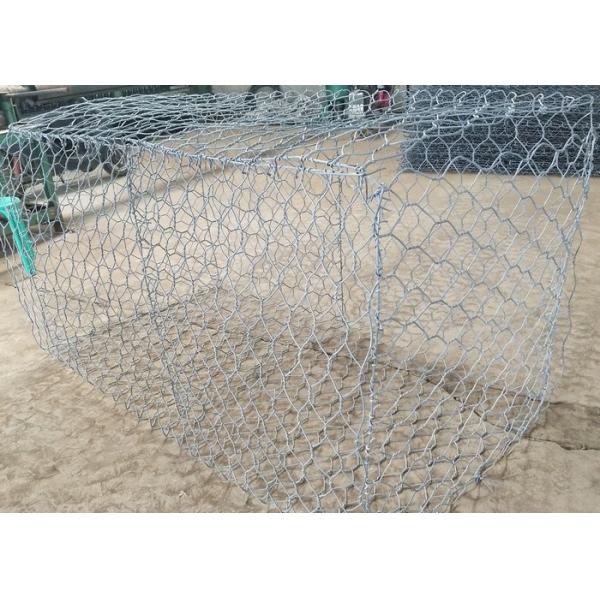 отверстие коробки 8x10cm Gabion шестиугольное гальванизировало противокоррозионное