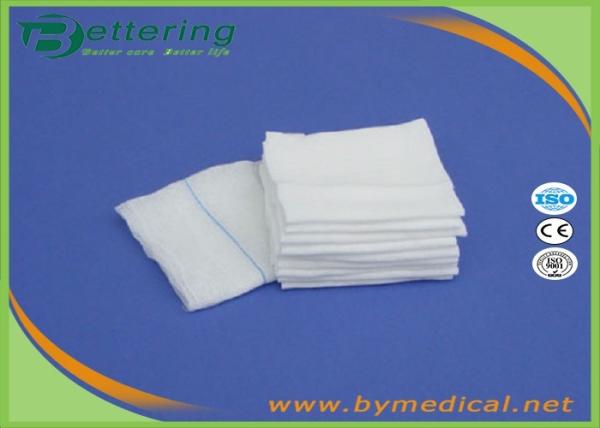 Medical Cotton Gauze Swabs Absorbent sterile gauze sponge pads100% Cotton Safe Medical Dressing pads with X-RAY line