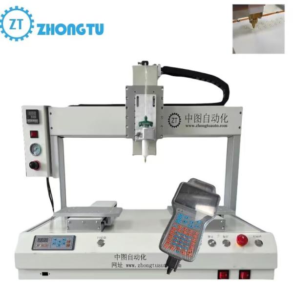 110-240v Automatic Dispensing Machine , Customized Auto Three Axis Hot Glue Dispenser