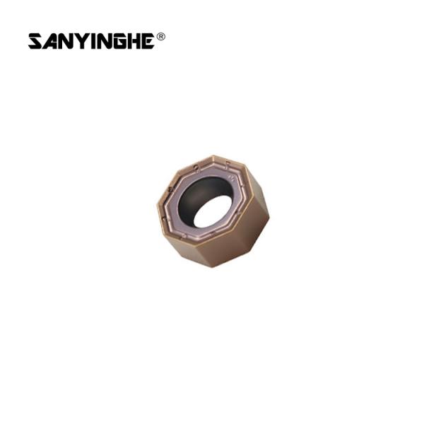 ONMU050505 Tungsten Carbide Milling Inserts For Stainless Steel Cast Iron Steel