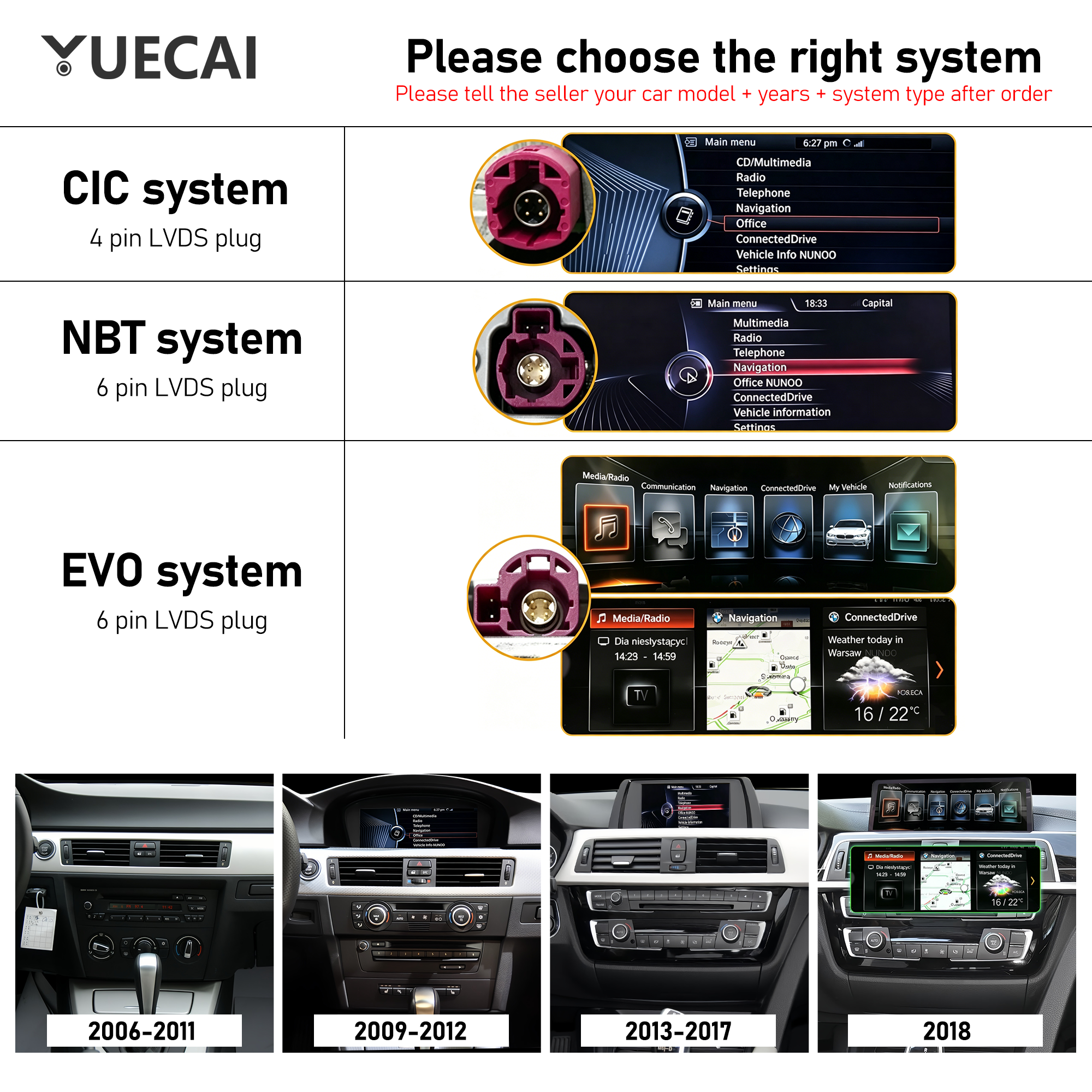 12.3inch Car for Screen with Frame & Cable Canbus for BMW 3/4 Series/3 Series GT/F30 2013-2017 Dashboard 1 Year Warranty
