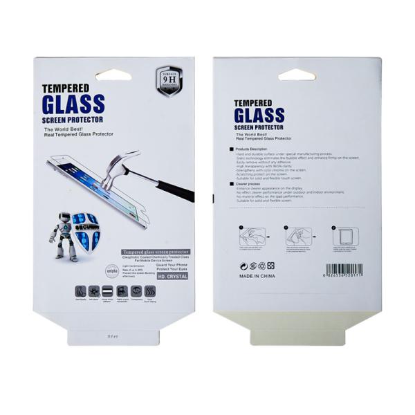 Customize Screen Prote Paper Box Fodable Electronic Product Tempered Glass Film