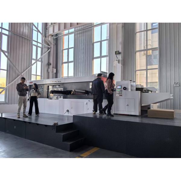 JIGUO MYP-1500Q Automatic Die Cutting & Stripping Machine,Max Paer Size:1500*1105mm,Max Running Speed:5500s/h,Sheet Thickness:Corrugated Board