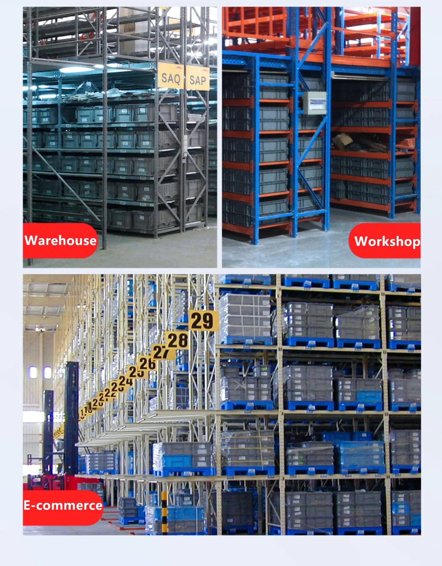Cajas apilables de plástico estándar de ODM Europa 600*400 con tapa y logotipos personalizados