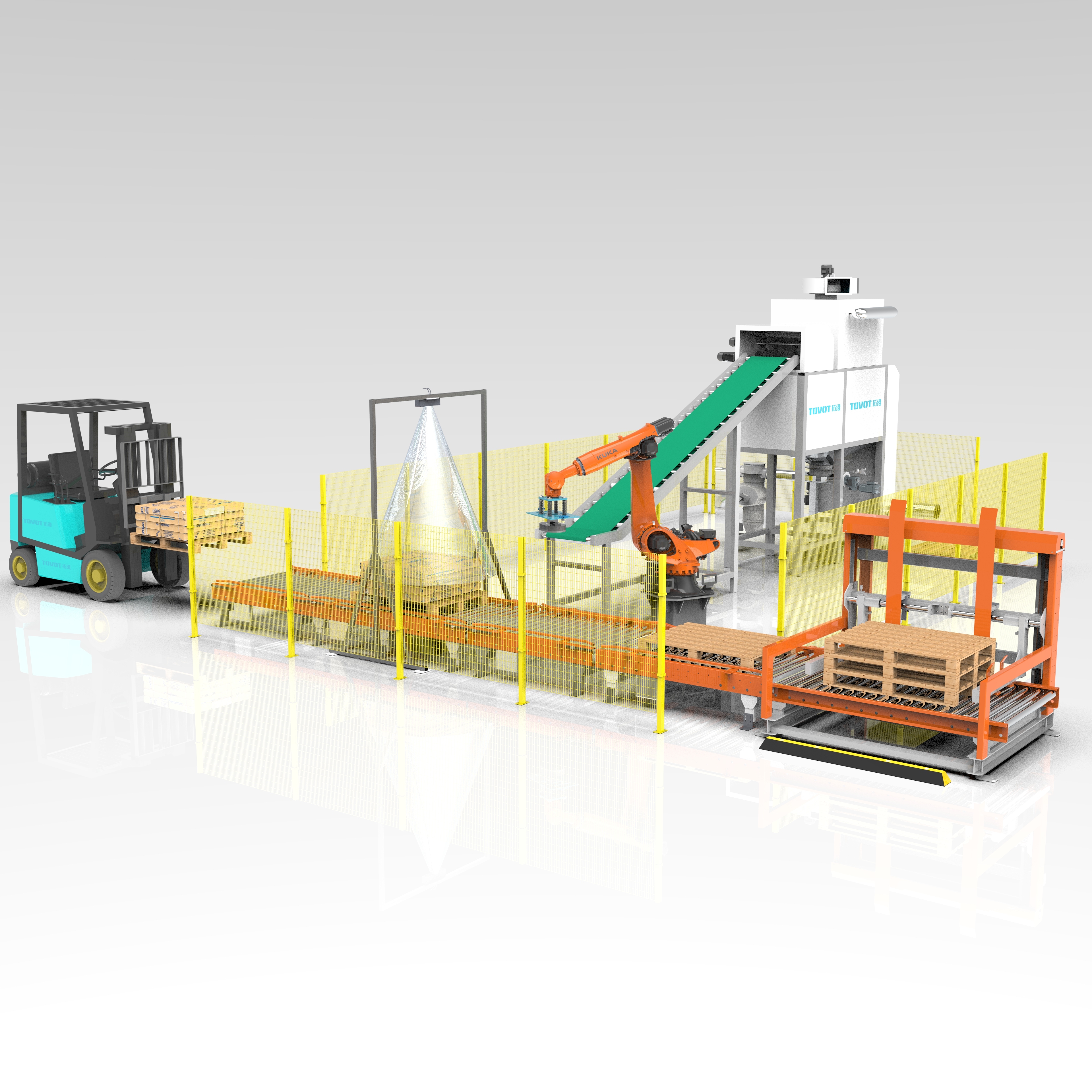 SS316 Robotic Debagging Machine 200–400Bags/Hour For Grain / Soybean Processing Plants