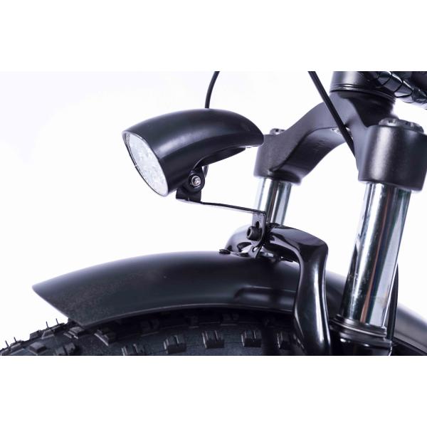 20 Inch Electric Folding Fat Bike 350w 36v Battery Waterproof In Rain