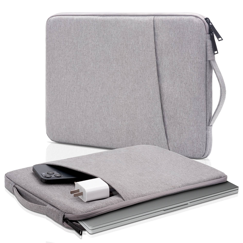For Laudtec 15.6 Inch Laptop Handbag Waterproof Case Sleeve with Front Pocket Shockproof Briefcase Retractable Handle Carrier Wholesale OEM/ODM/Private Label
