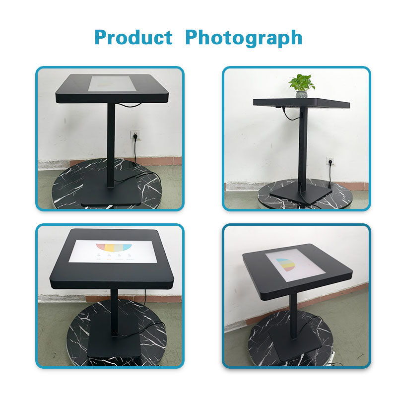 21.5 Inch Capacitive Touch Table with Multi-Gesture Support and Durable Metal Frame - Interactive Kiosk for Restaurants and Cafes