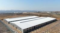 Taller de almacén de acero Almacén portátil Edificio de estructura de acero con alta calidad